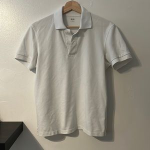 Uniqlo Airism Polo Shirt (Mens XS,White)